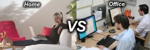 working home vs office
